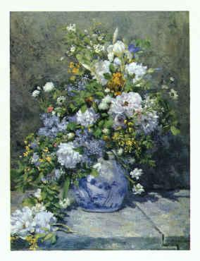 Pierre Renoir Spring Bouquet France oil painting art